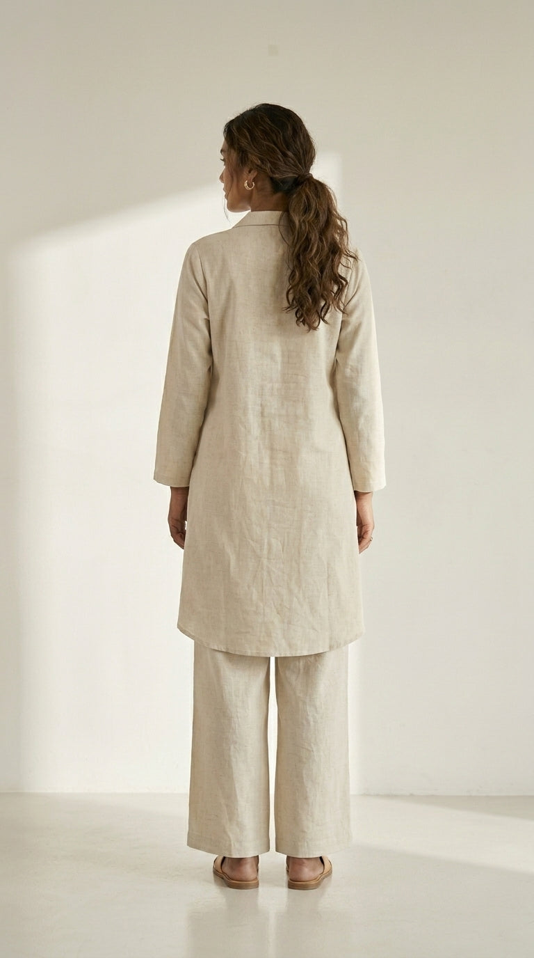 Minimal Muse Cotton Kurta Set