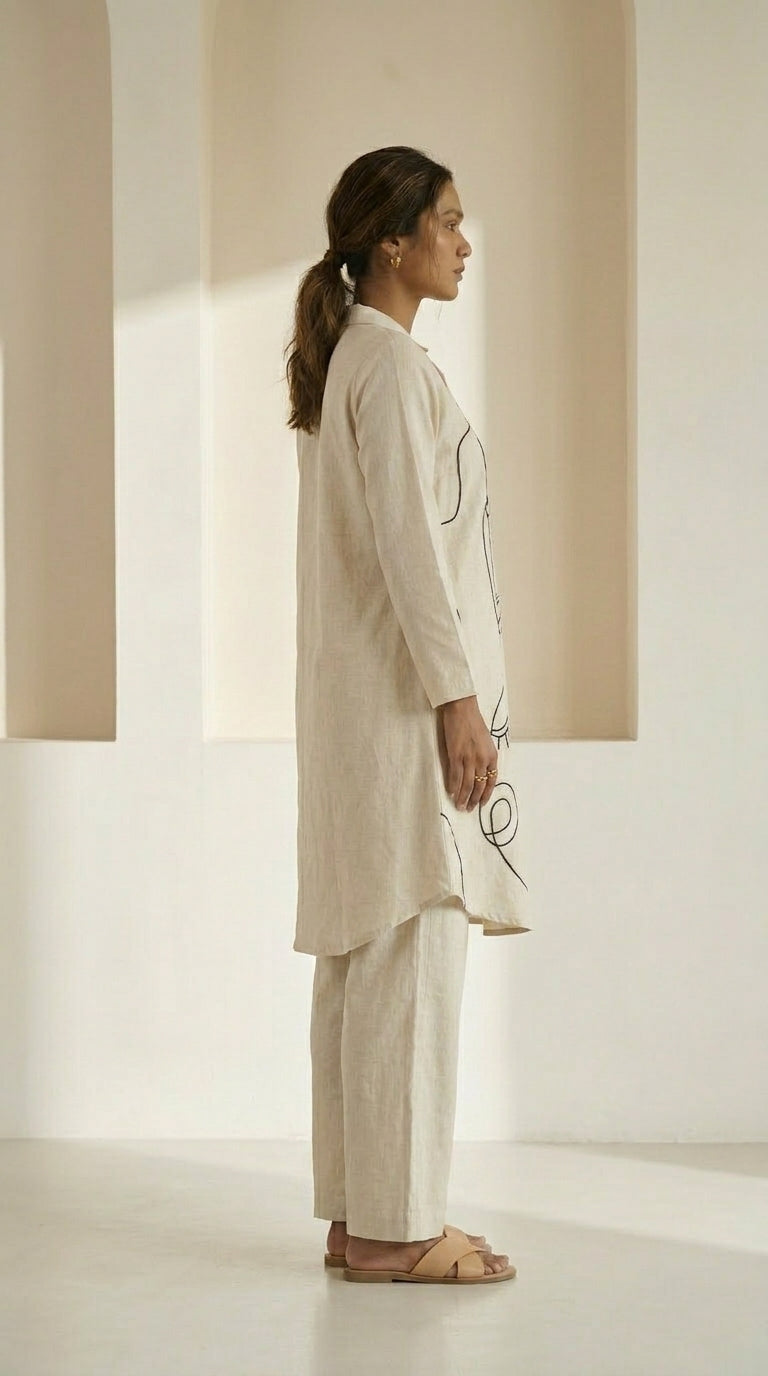 Minimal Muse Cotton Kurta Set