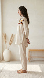 Meadow Muse Embroidered Co-ord Set