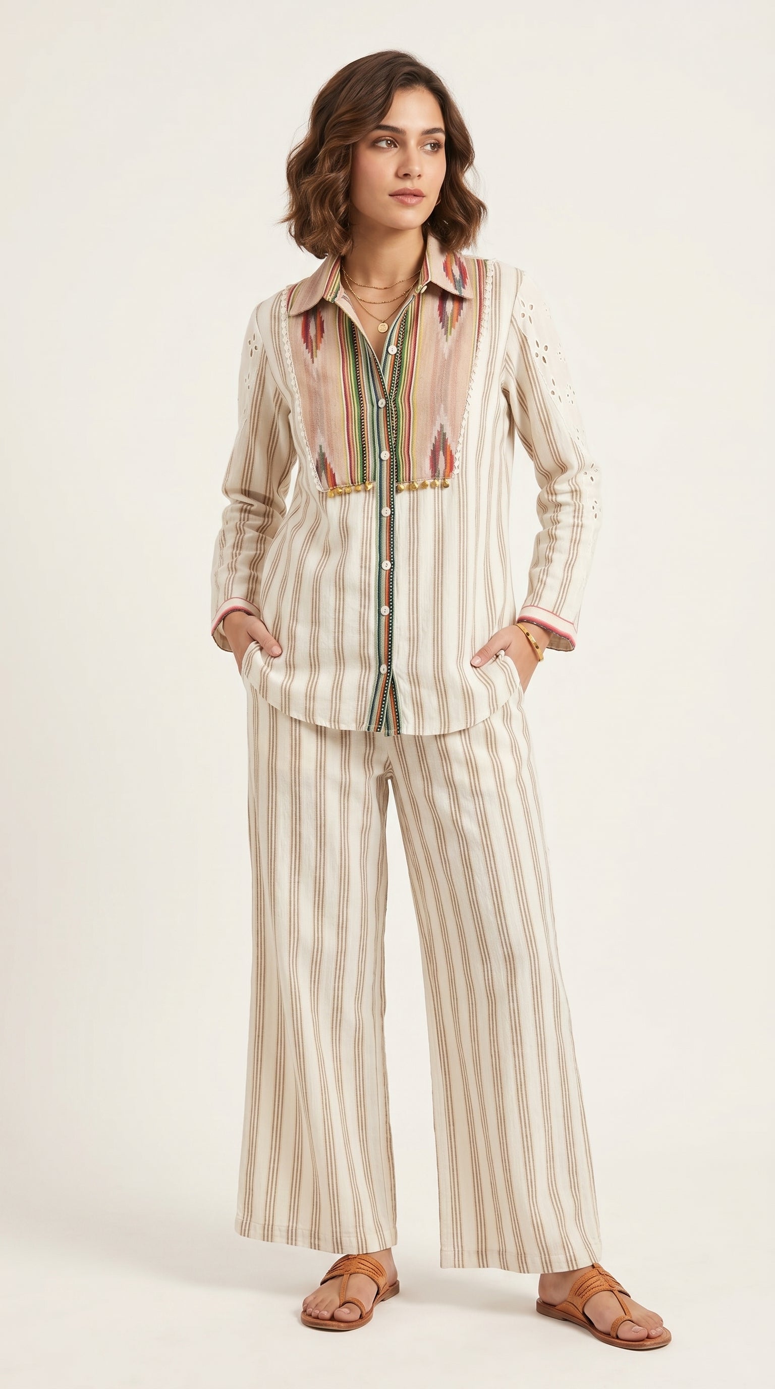 Desert Ikat Cotton Co-ord Set