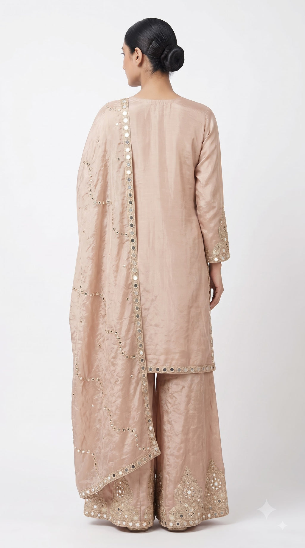 Afia Champagne Chinon Sharara Set