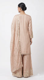 Afia Champagne Chinon Sharara Set