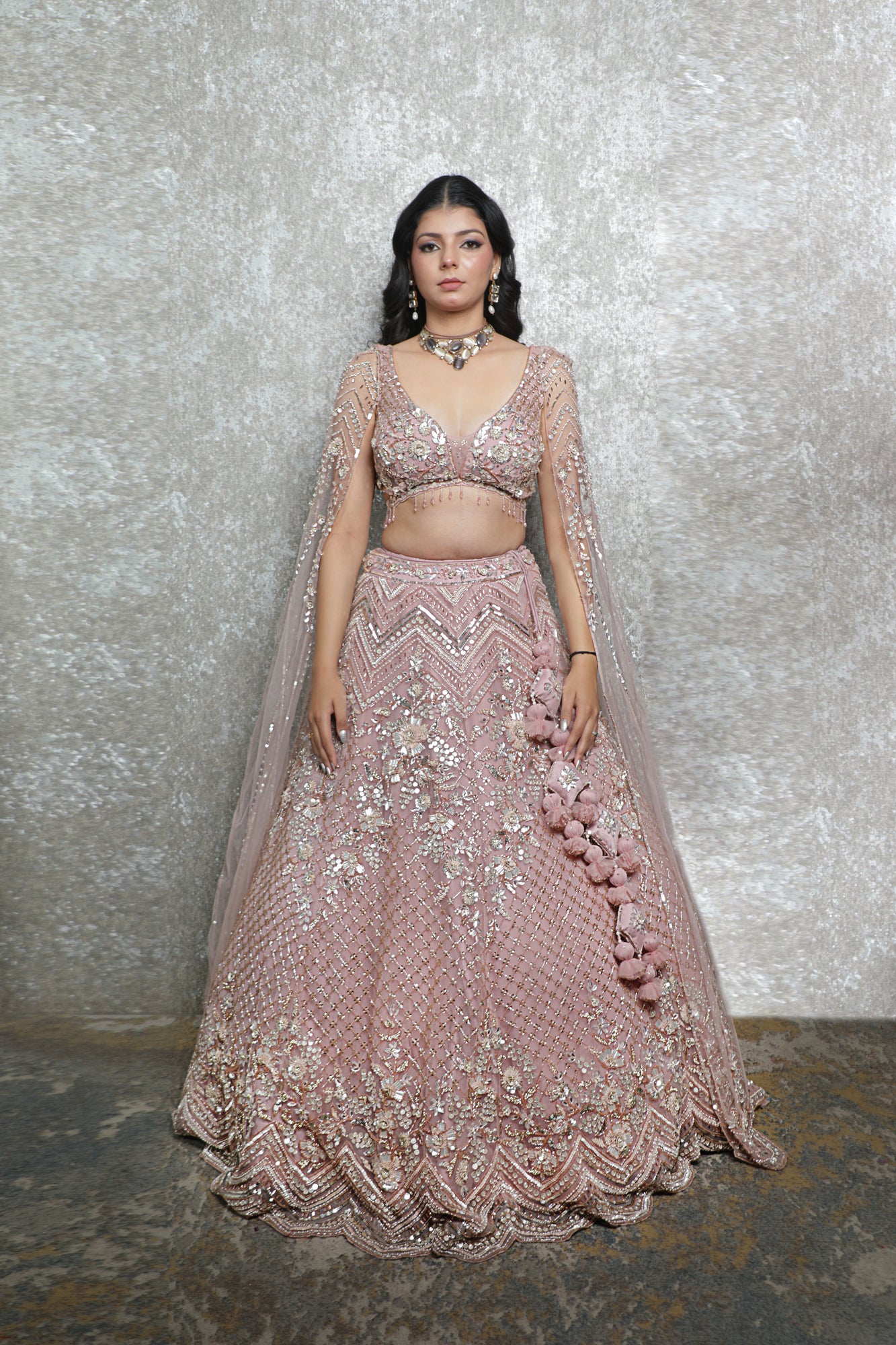 Noor-e-Rosé Signature Lehenga Set