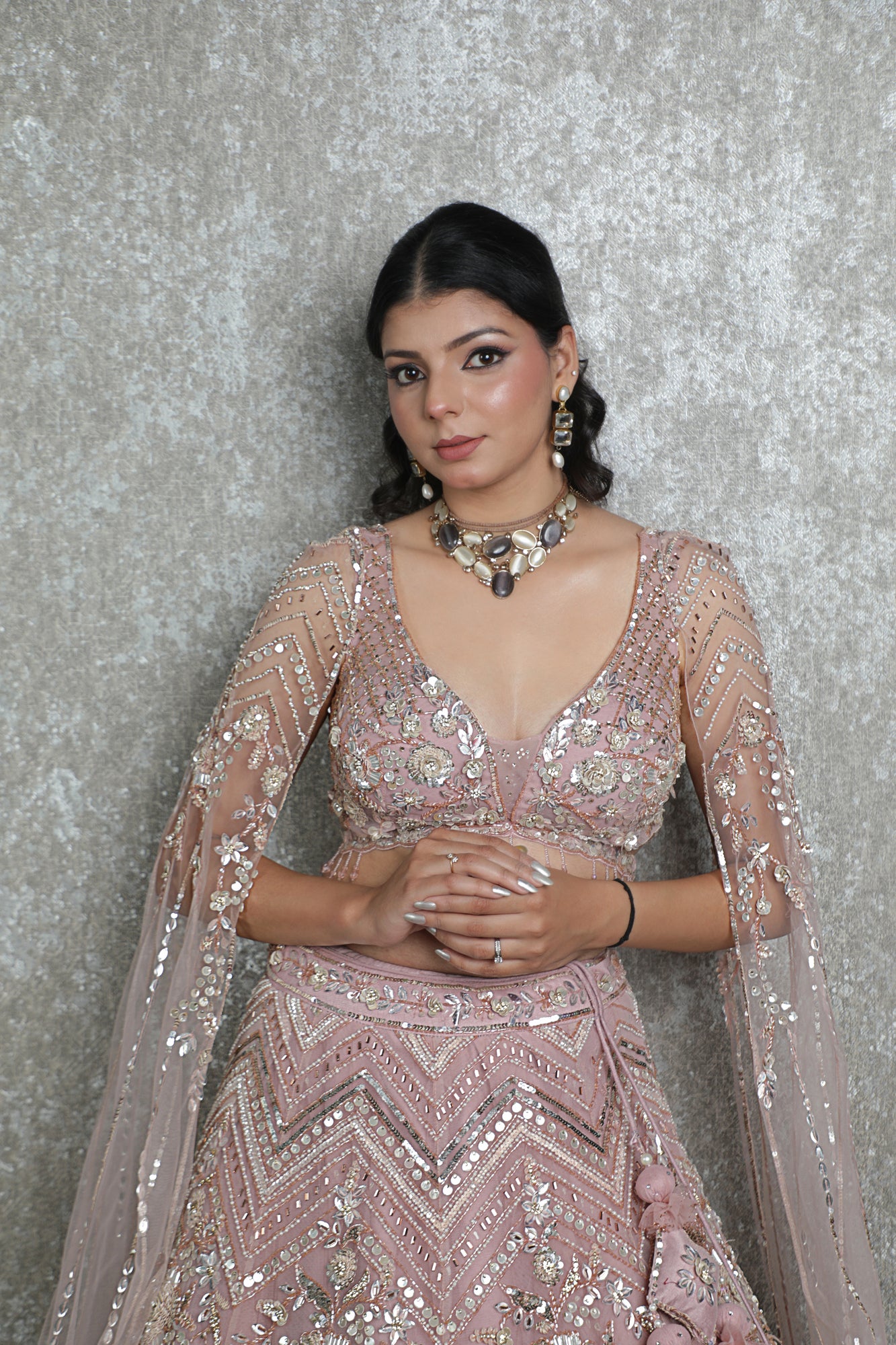Noor-e-Rosé Signature Lehenga Set