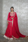 Gulabi Zariya Festive Lehenga