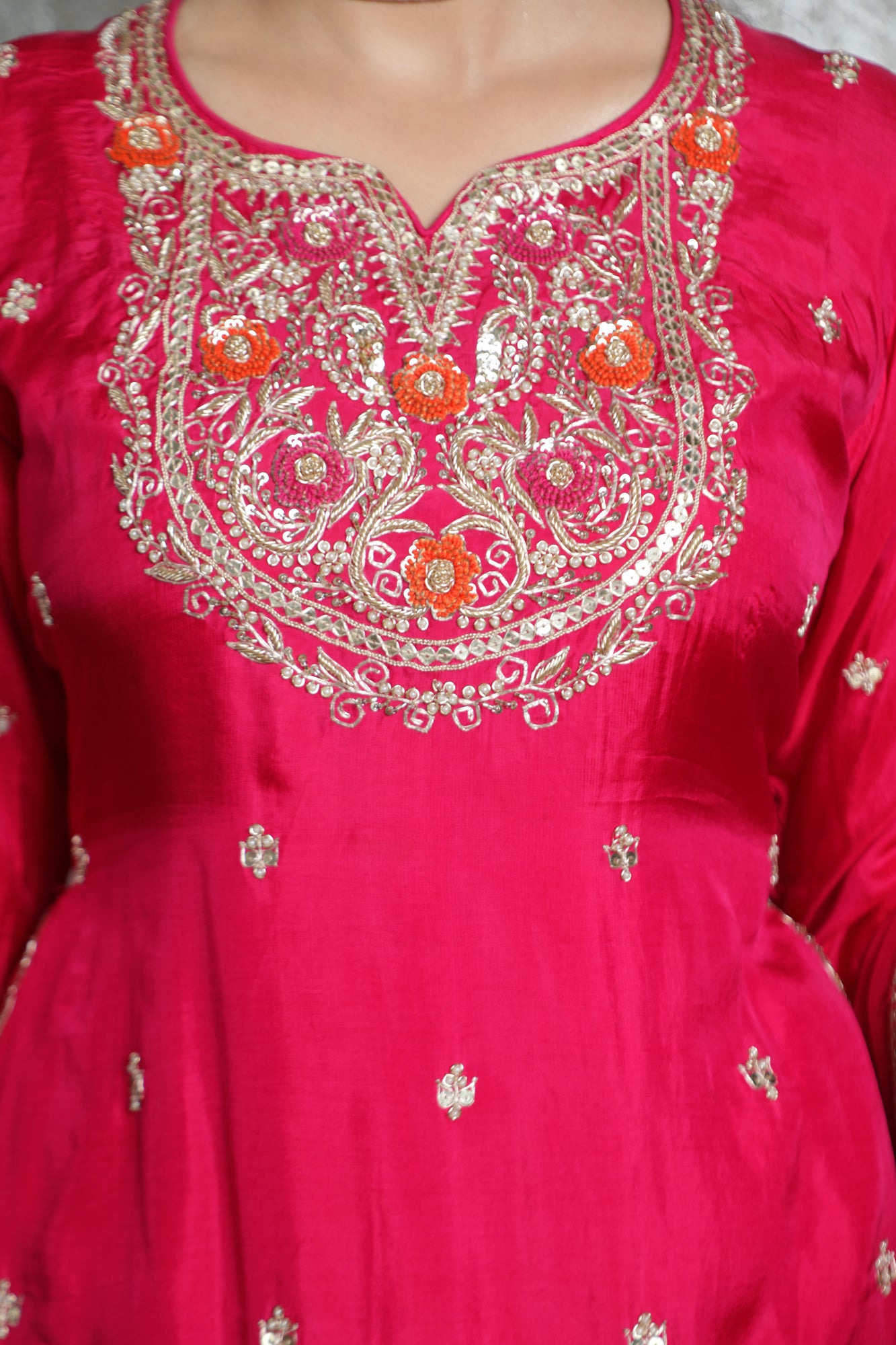 Gulabi Zariya Festive Lehenga
