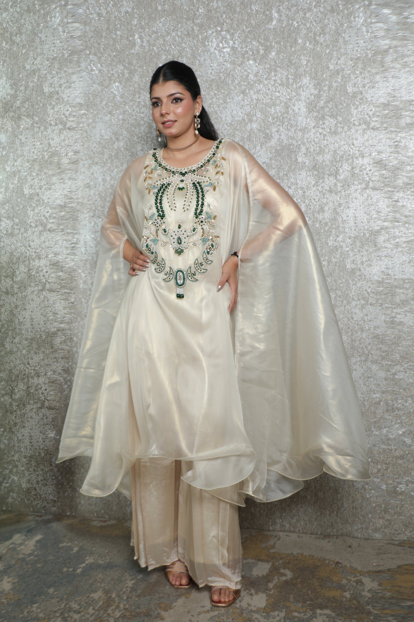 Noor Gold Flow Kaftan