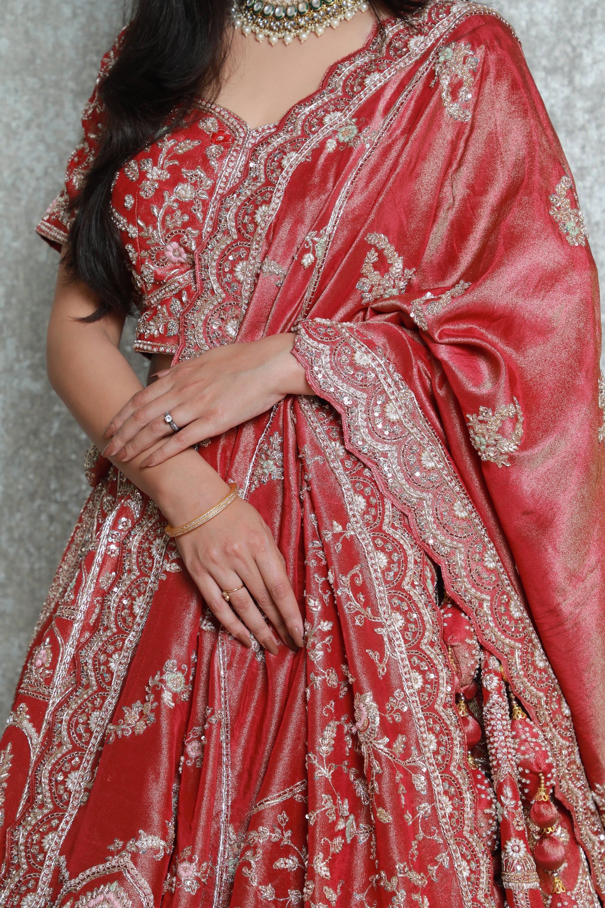 Zar-e-Rust Royal Bridal Lehenga