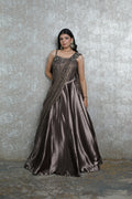 Zia Corset Drape Lehenga