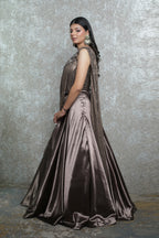 Zia Corset Drape Lehenga