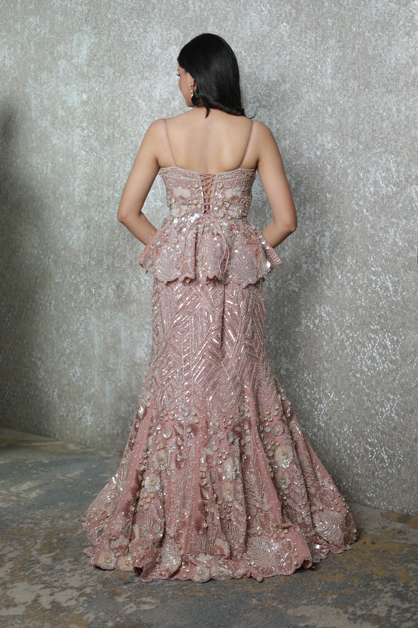 Noor-e-Gulab Couture Lehenga