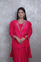 Mehfil Magenta Kaftan Dress