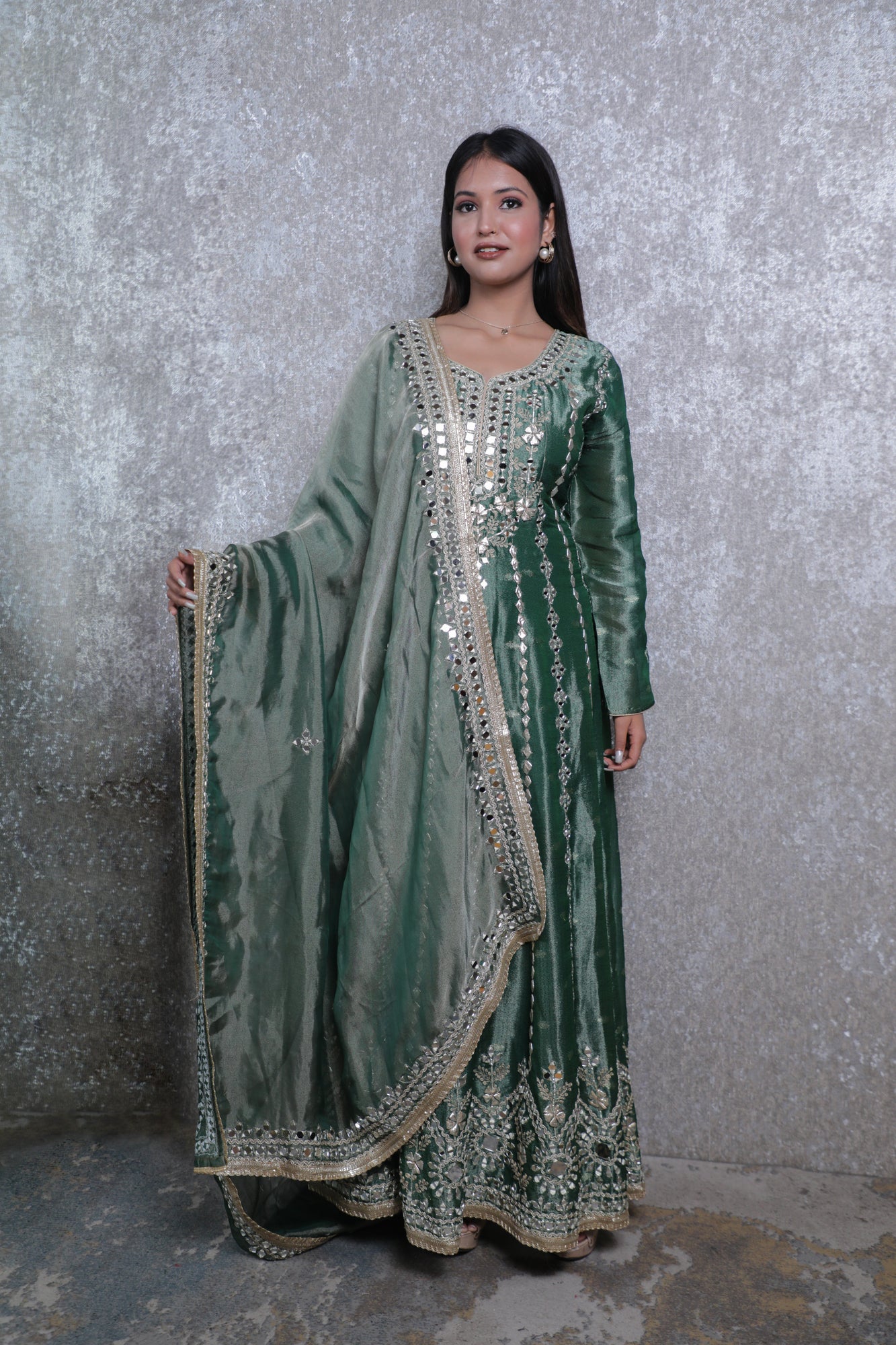 Noor-e-Hara Silk Anarkali