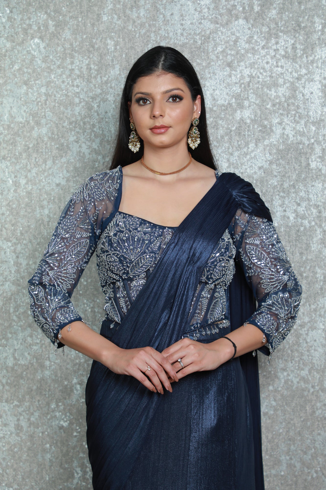 Blue Hour Corset Party Lehenga