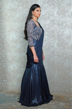 Blue Hour Corset Party Lehenga