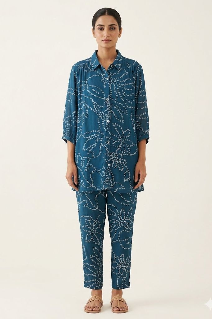 Ocean Mist Cotton Co-ord Set