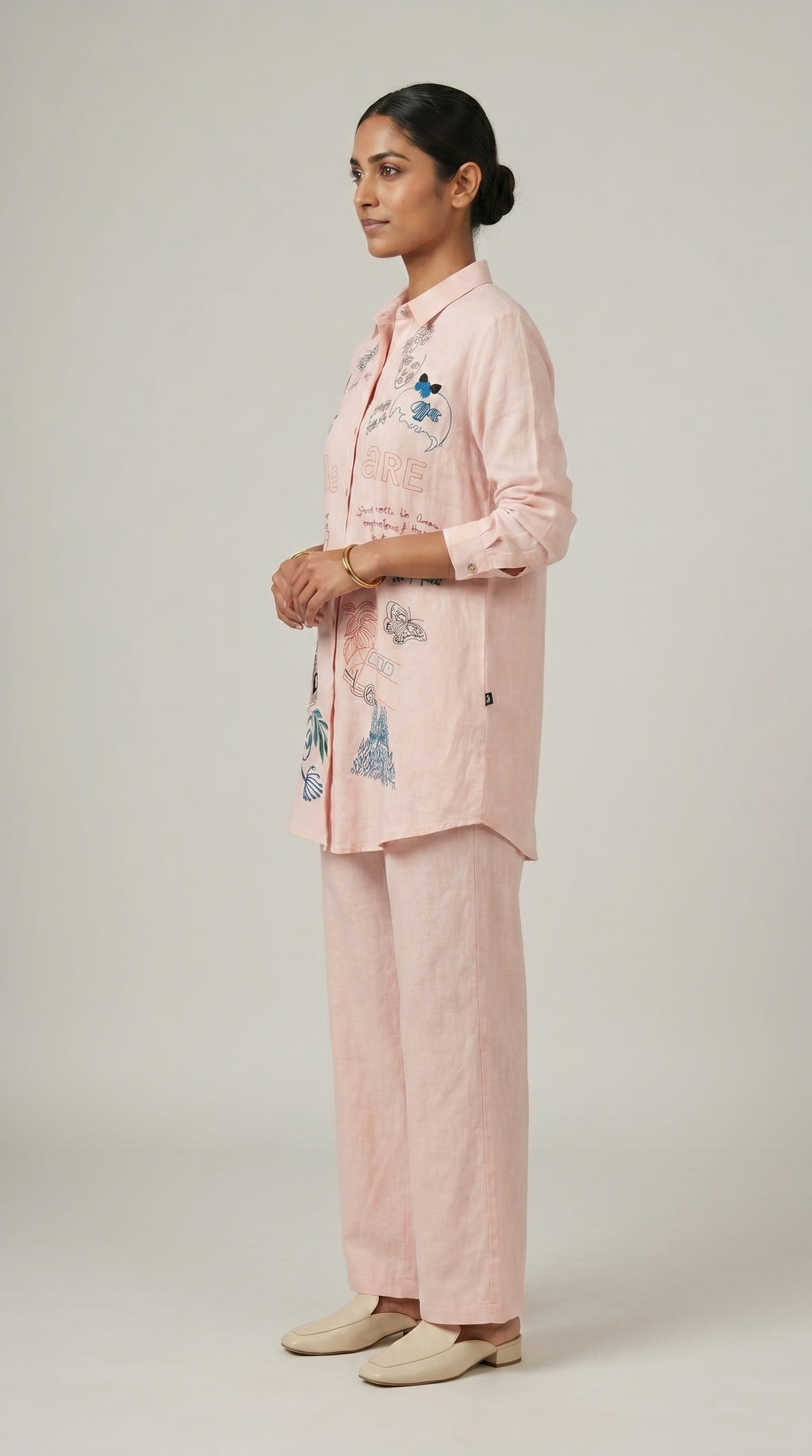 Wander Notes Cotton Co-ord Set