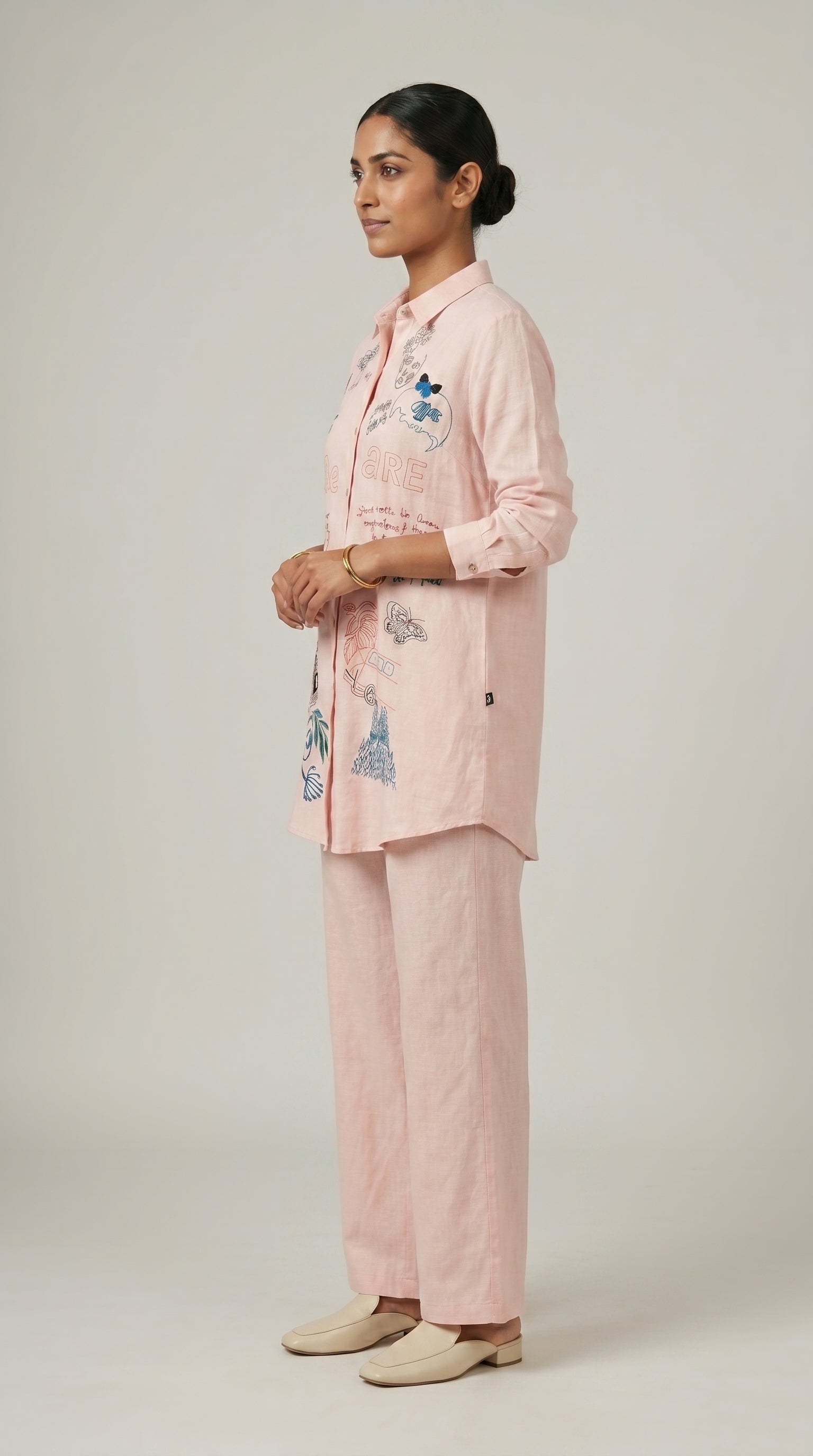 Wander Notes Cotton Co-ord Set