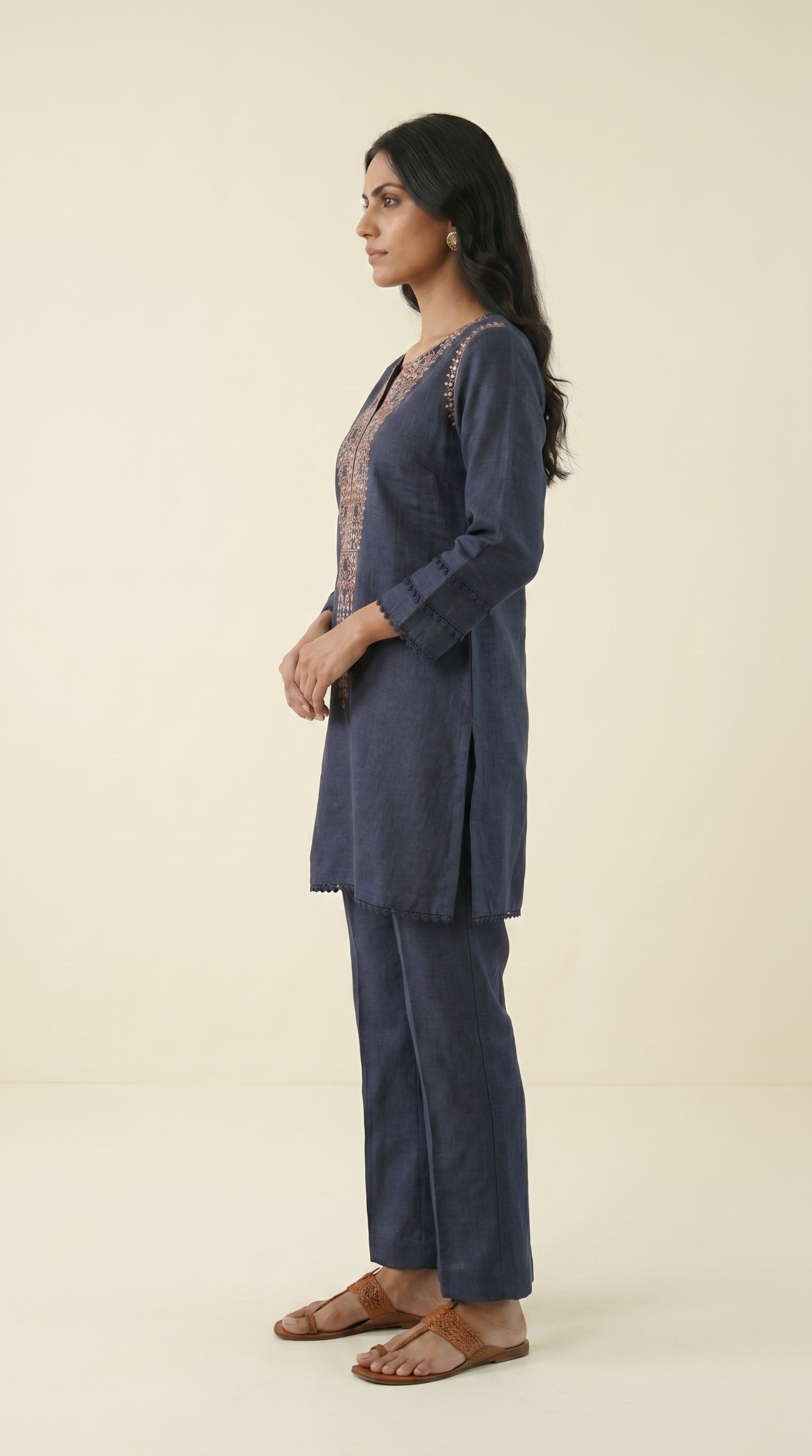 Noor Embroidered Co-ord Set
